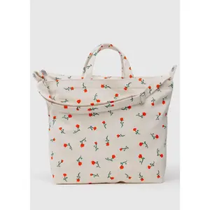Horizontal Zip Duck Bag - Painted Wildflower
