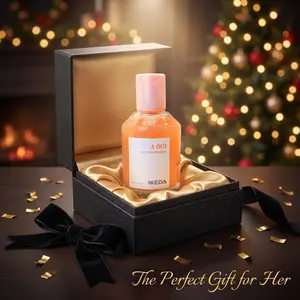 Ikeda Luxury Eau de Parfum 3.38 fl oz Clean Vegan Essentials Oils Long Lasting Unisex Fragrance for Everyday Wear Gifts Floral Citrus Scent Edp Scents long lasting perfume