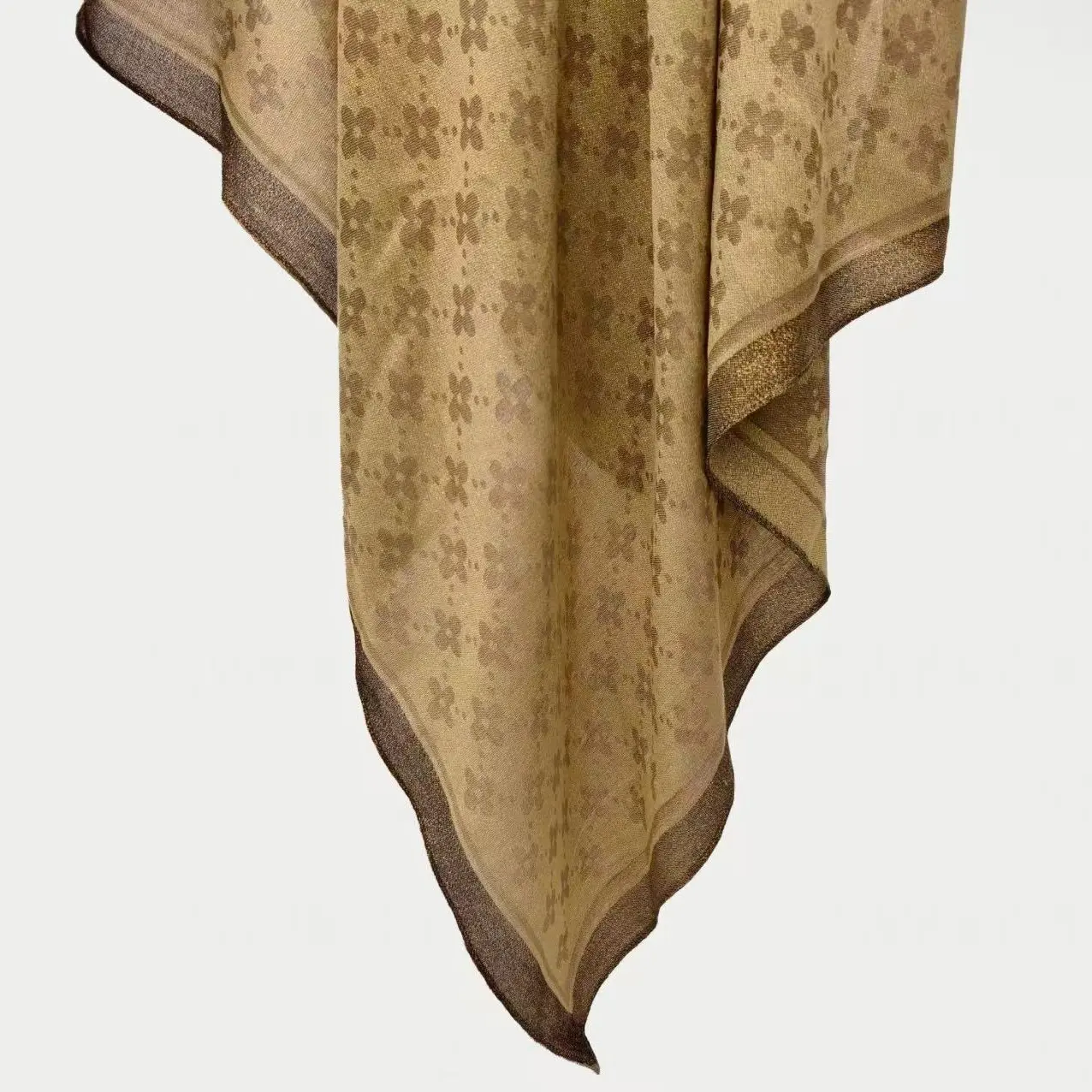 Beige Gold Floral 02