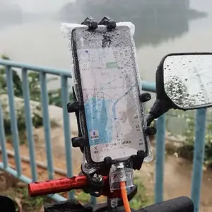 Protective Phone Case for Rainy Days & Beach - Rain-proof Sand-proof Secure Cover for Charging On-the-Go