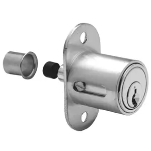 212 MAIN OL300SD 26D 915 Sliding Door Plunger Lock - Die Cast, Rekeyable, Door Hardware, Keys