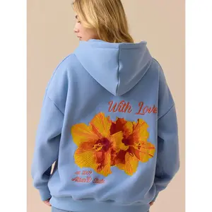 Meet At Sunset Embroidered Hoodie