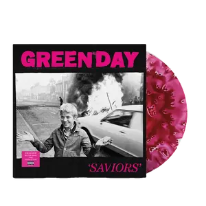 SAVIORS Lt Ed Store Exclusive Clear w Hot Pink Galaxy Vinyl LP