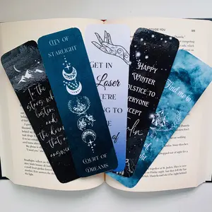 ACOTAR Themed Bookmarks for Fantasy Readers - Perfect for Book Lovers