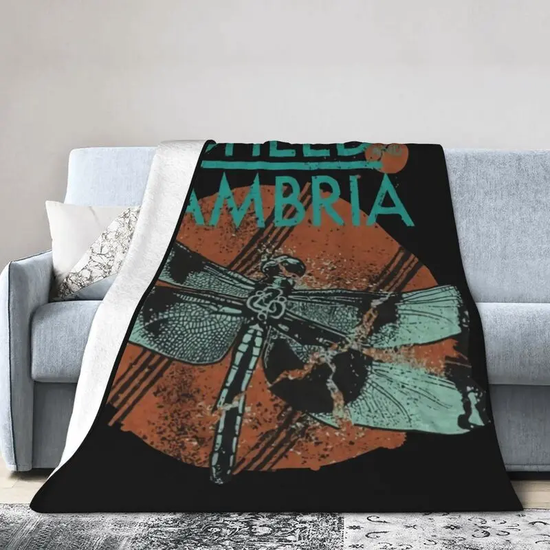 Coheed and Cambria Cotton Crochet Blanket - Super Soft, Wrinkle-Resistant, Lightweight Flannel Blanket for Sofa, Bed - 50in x 40in, Ideal Birthday Gift for Colleagues