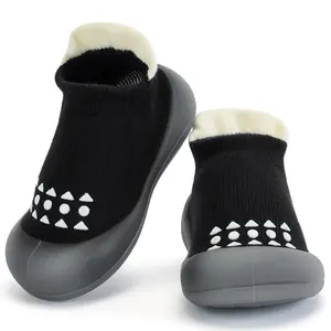 Baby Sock Shoes Infant Shoes Baby Slippers Newborn Crib Shoes Toddler Shoes for 6 9 12 24 36months Baby Boys Girls Shoes Indoor Outdoor Adorable Walking Shoes Lightweight Breathable Durable little kids Sneakers for 0 1 2 3yrs old