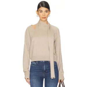 ASTR the Label Silvana Sweater in Taupe