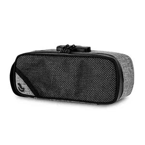 Sidekick M - Gray Organiser with SK9® Smell-Proof Technology & Combo Lock for Safe Storage Velcro Dividers and Detachable Inserts Thick Material