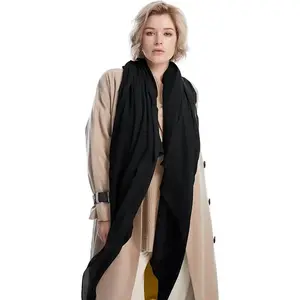 Instant Hijab For Women | Head Wrap100% Cotton Rib Headscarf | Easy to Wear Hijabs with Metal Pin Muslims Modesty