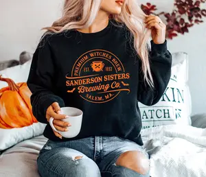[Sale Up To 60%] - Sanderson Sister Brewing Co Sweatshirt, Sanderson Sisters Sweatshirt, Sanderson Sister , Halloween , Sanderson Sweatshirt