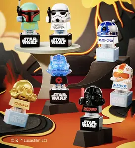 Disney Series Star Wars Series Keycap Blind Box - Trendy Toy Decoration, Cute Gift, Collectible Stormtroopers Figurine, Special Holiday Gift for e-Sports Lover for Girl/Boyfriend, Movie Merch for Fans Summer Vibes Summer Vibes
