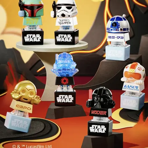 Disney Series Star Wars Series Keycap Blind Box - Trendy Toy Decoration, Cute Gift, Collectible Stormtroopers Figurine, Special Holiday Gift for e-Sports Lover for Girl/Boyfriend, Movie Merch for Fans DealsForYouDays, Cute Collectibles, 1:144 Hidden Style