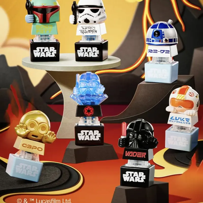 Disney Series Star Wars Series Keycap Blind Box - Trendy Toy Decoration, Cute Gift, Collectible Stormtroopers Figurine, Special Holiday Gift for e-Sports Lover for Girl/Boyfriend, Movie Merch for Fans DealsForYouDays, Cute Collectibles, 1:144 Hidden Style