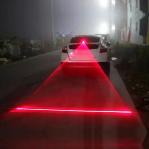 Plastic car LED laser fog lights Motorcycle tail lights Led tailgate lights Car anti-collision tail lights Brake warning lights Car fog lights Led bar light Auxiliary Lights