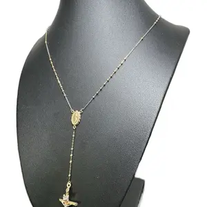 Rosario 14k “Real Gold”  4.28 gramos