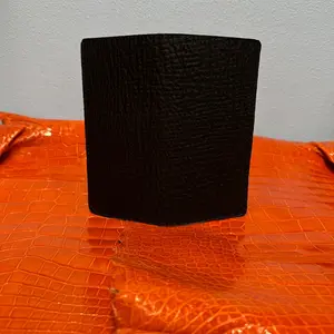 Handmade Shark Skin Roper Wallet for Men - Genuine Leather