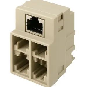 SMA 42-62120014 – MIXO Socket Insert (1x RJ45 + 4x CDF)