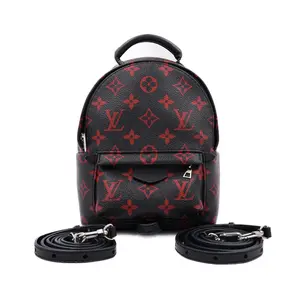 Pre-owned Louis Vuitton Leather Backpacks Palm Springs Mini Backpack JM MM469