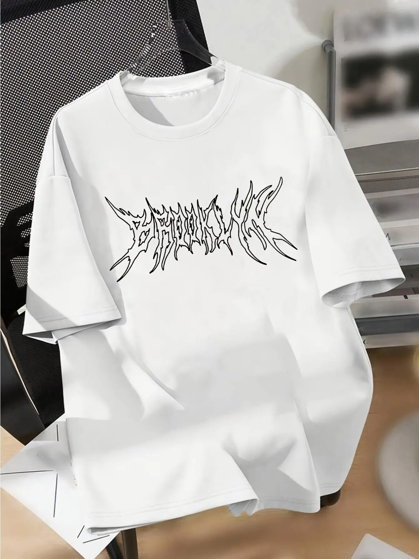 Boys' Casual Graphic T-Shirt, 100% Breathable Cotton Fashion Tee with Crew Neck and Short Sleeves for Kids, Fashion T Shirt, Breathable Cotton Shirt