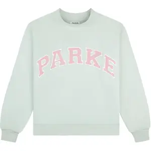 Parke Varsity Mockneck Sweatshirt Birthday Blue