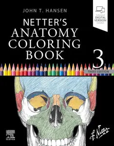 Netter's Anatomy Coloring Book -- John T. Hansen - Paperback