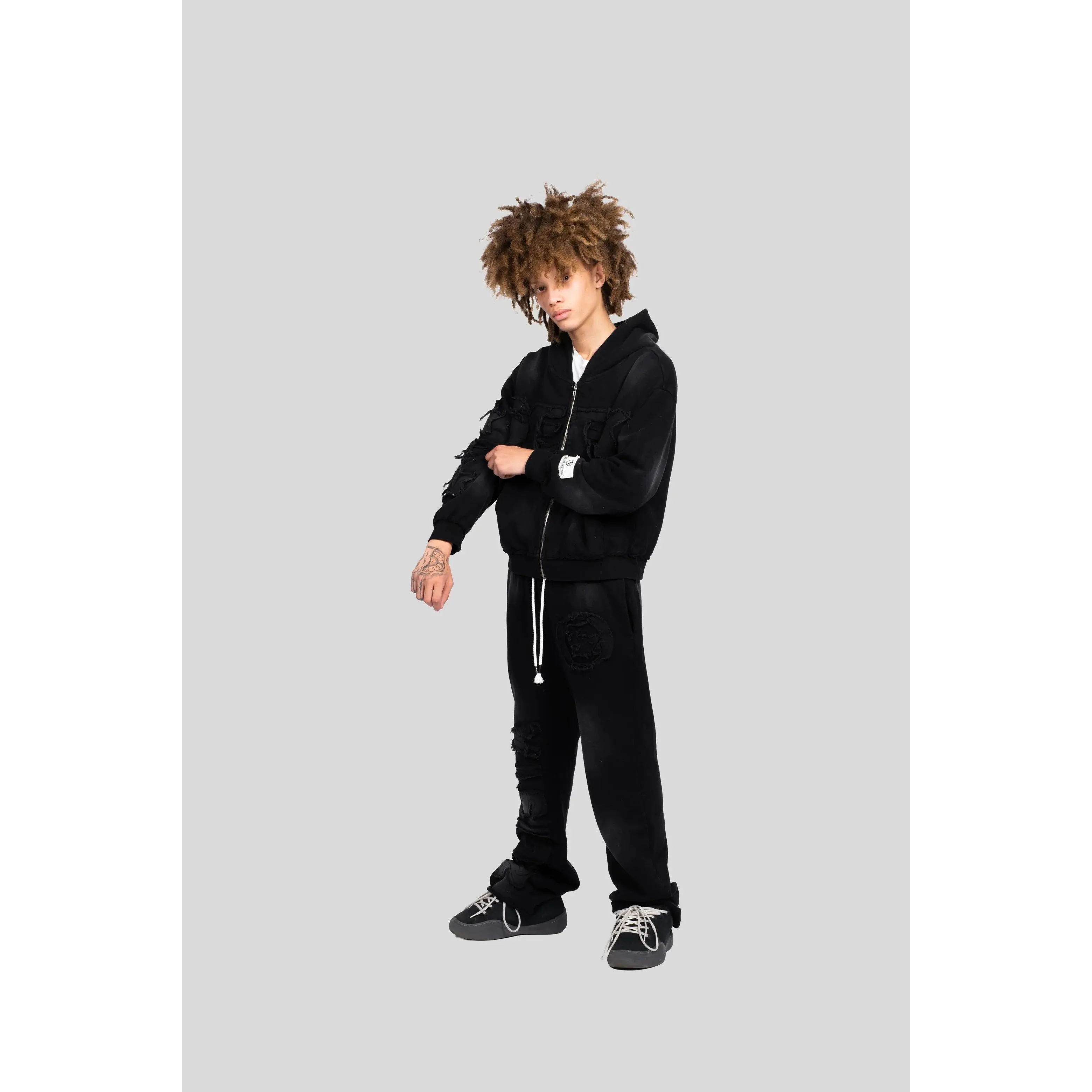 SEEK VISIONZ SET - Hoodie & Pants with Bold Prints, Long Sleeve SEEK VISIONZ SET - Hoodie & Pants with Bold Prints, Long Sleeve