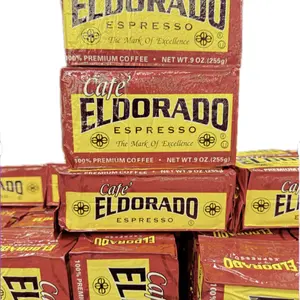 (6 pack) Café El Dorado Espresso Beverage Coffee Dark