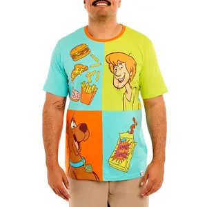 Scooby-Doo Snacks Color Block Unisex Tee