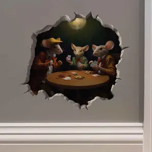 Poker Mouse Hole Decal Poker Mouse Hole Decal