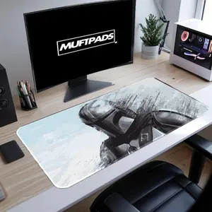 The Mandalorian Mouse Pad, Gaming Mouse Pad, Desk Mat, Customize Mouse Pad, Game Mouse Pad