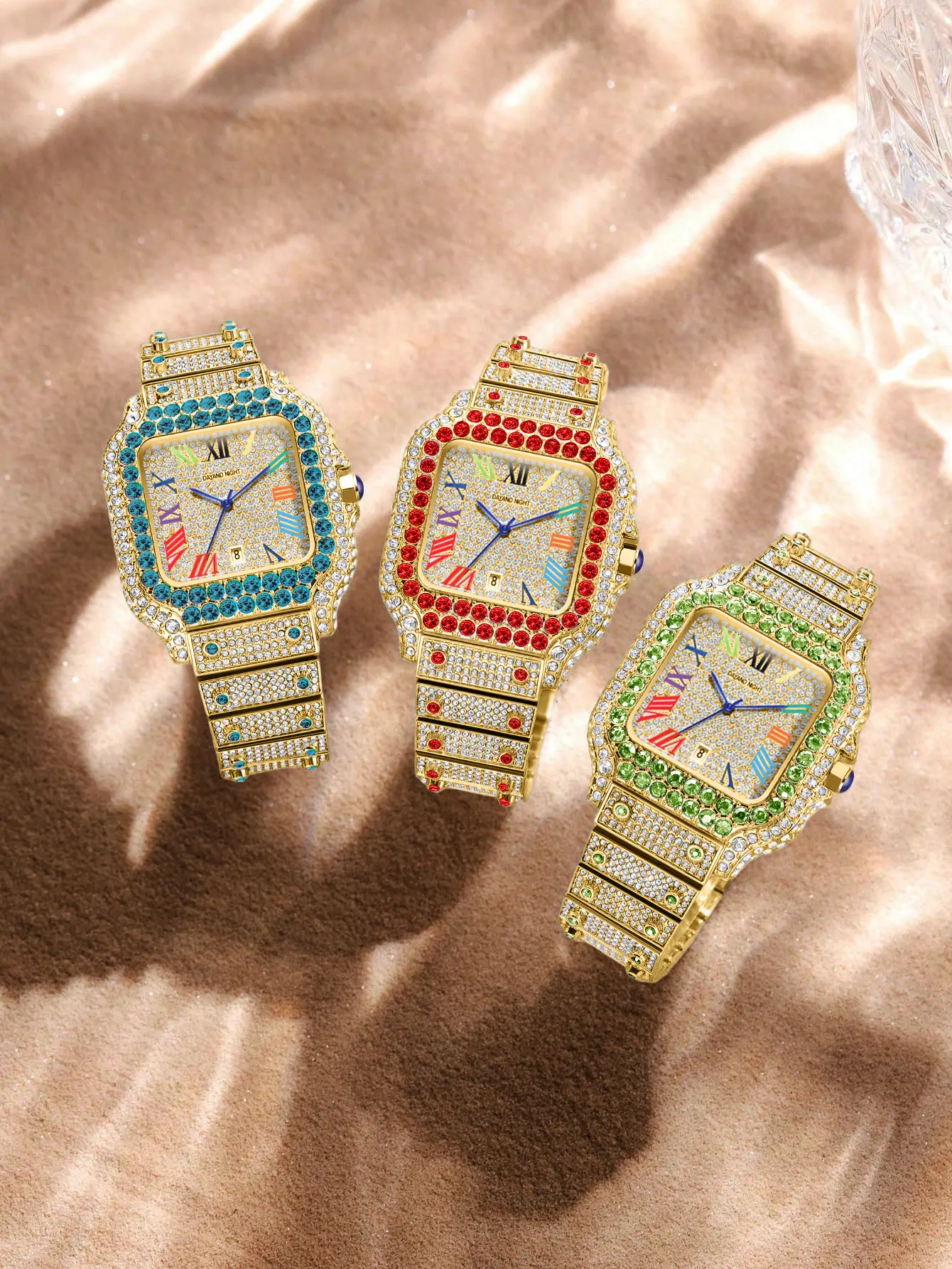 2026 New Luxury Full Diamond Watch for Men Women | Unisex Iced Out