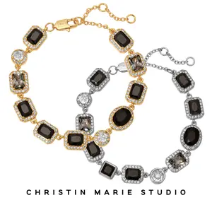 Onyx (Black) Solstice Gemstone Bracelet