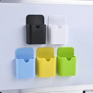 Magnetic Storage Pen Holder, 1 Count Magnetic Storage Box, Chalk Eraser Storage Box for Teaching Board, Office Stationery Supplies, Pen Slot