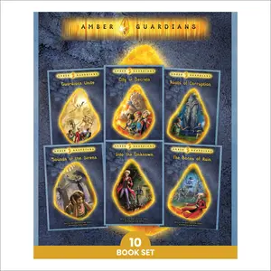 USED Book - Phonic Books Amber Guardians: Decodable Books for Older Readers (Suffixes, Prefixes and Root Words, Morphology) by Phonic Books (Paperback) - english