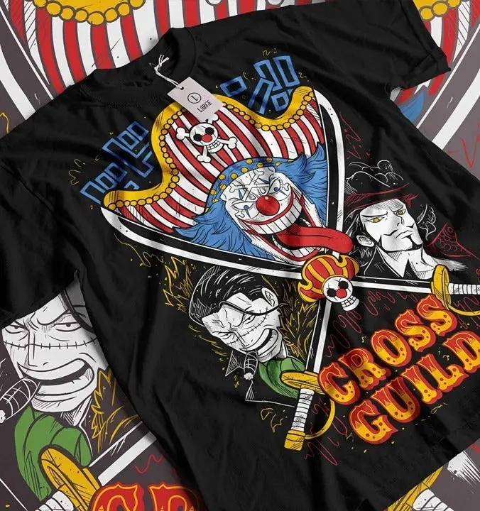 Buggy One Piece ,  Anime Unisex Tshirt All Sizes