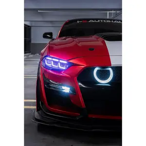 i-5Autohaus RGB S650 Style Headlights for 2018-2023 Mustang