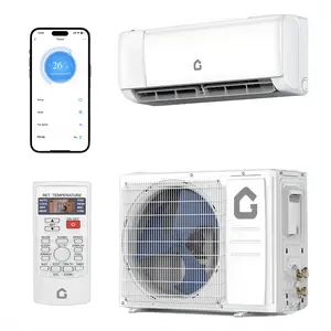 24000 BTU Split Air Conditioner with Heater, Mini AC Unit 230v Energy Ductless Wall-Mounted AC Unit with Remote/Installation Kit, 19 SEER2, WiFi/Alexa Voice Control, Up to 1500 Sq.Ft