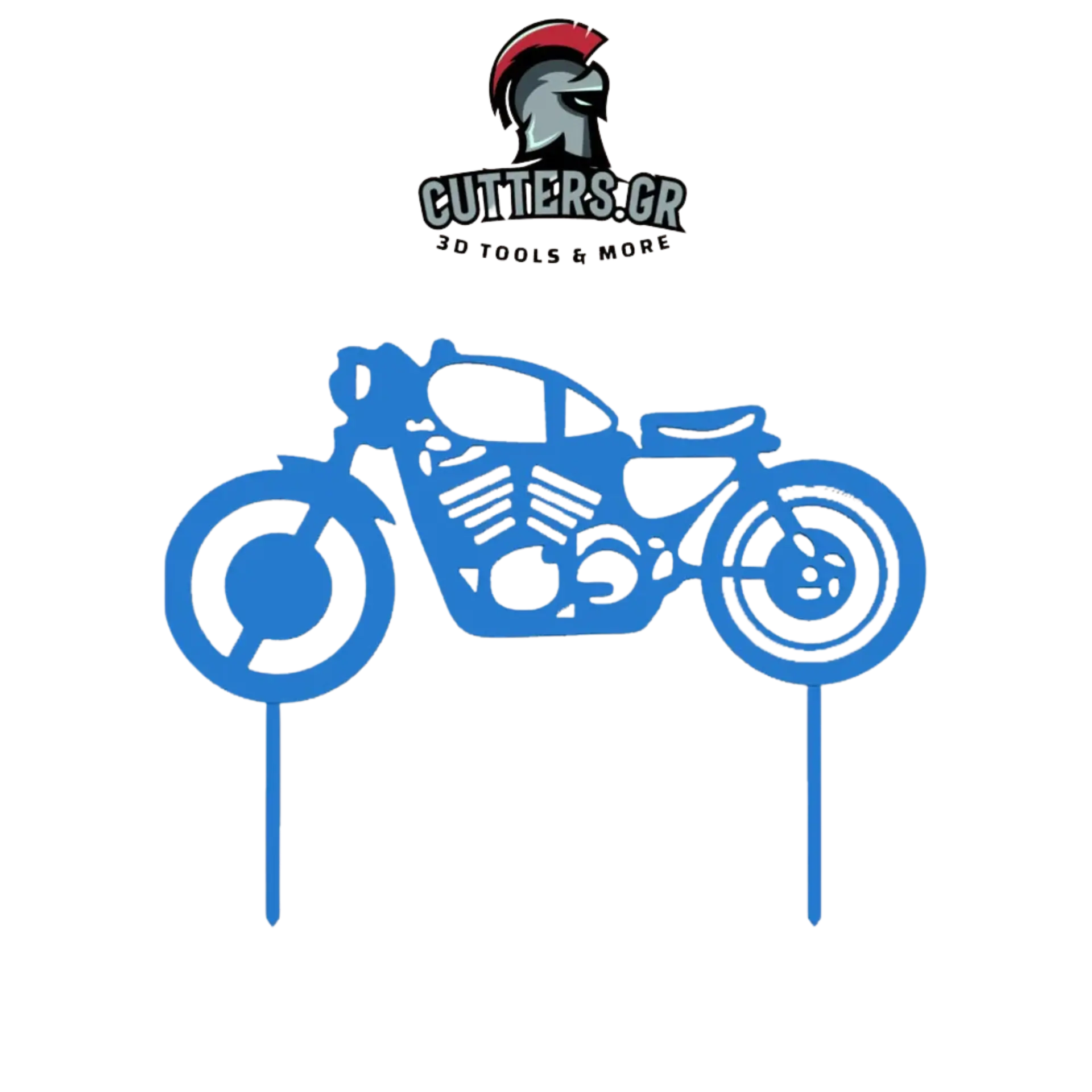 Cake Topper - Motorcycle