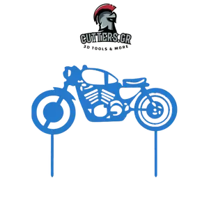 Cake Topper - Motorcycle