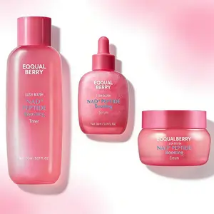 EQQUALBERRY NAD+ Peptide 3‑step set is your ultimate Korean anti‑aging pick. With ceramides and vegan collagen, it targets wrinkles, firms skin, and leaves you with a dewy, radiant glow.