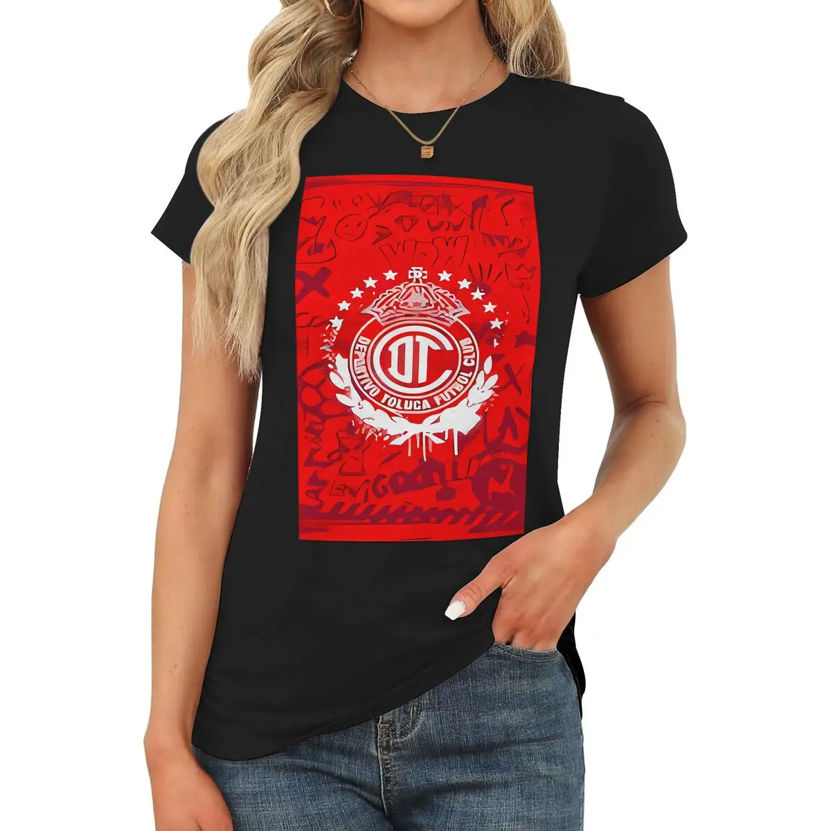 Women's Oversized Graphic T-Shirt, Casual Round Neck Short Sleeve Cotton Blend Top, Cute Simple Style for Birthday or Party Gifts, Shortsleeve, Teacher, Thanksgiving, Breathable Light, Graphic Print, Soft Blend, Easter, Valentines Day, Simple Look, Short,