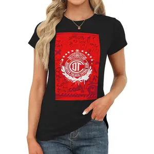 graffiti Toluca T-shirts oversized single collar tops women fun t-shirts fashion