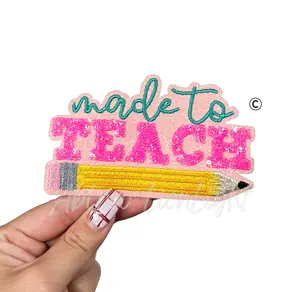 Made to Teach Sequins Teacher Patch - Small