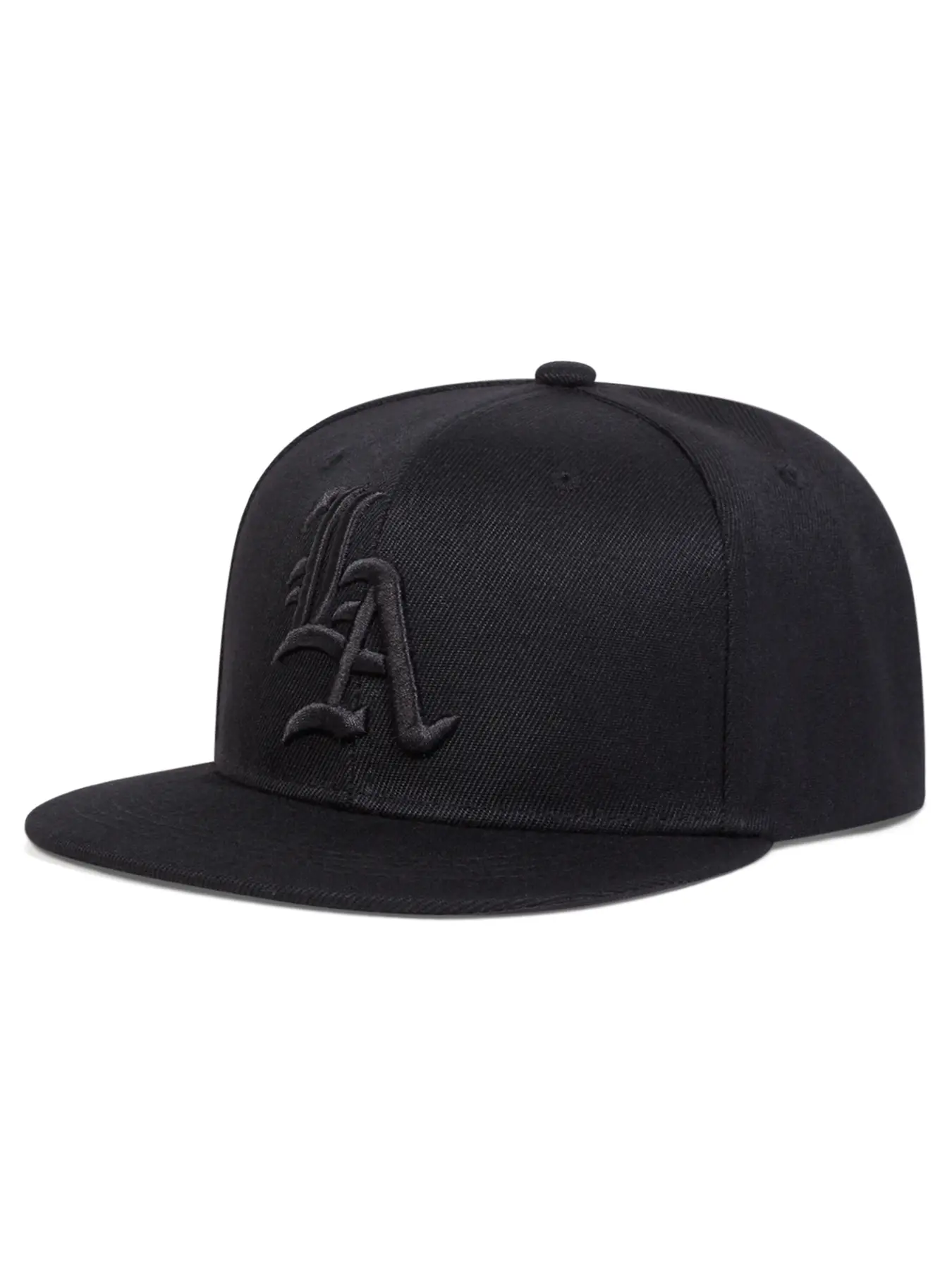 Unisex Gothic La Letter Hip Hop Baseball Cap, Adjustable Outdoor Sun Protection Hat, Casual Fitted Woven Cap for Spring & Fall Travel, Adjustable Casual Hats