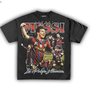LIONEL MESSI "LA PULGA ATOMICA" TEE, Graphic Sport T-shirt, Vintage Soccer Player Shirt ,Playoffs,Y2k , Soccer Apparel , Gift For Soccer Fans, Gift For him