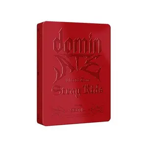 Stray Kids – World Tour dominATE in SEOUL (Blu-ray) | Official K-Pop Concert Blu-ray (2 Discs) | Region All Free A/B/C + Multi-Subtitles | 44p Photobook + OT8 Photocard Set + Instant Photos | STAY Collectible