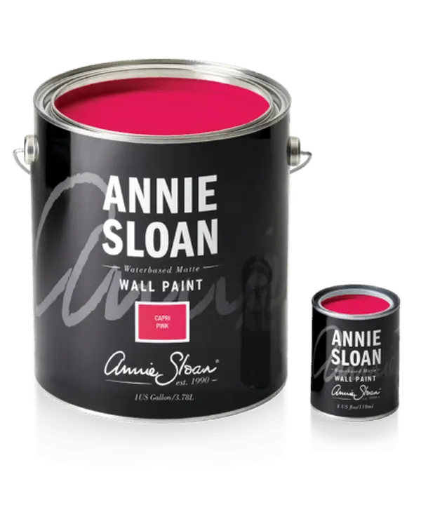 Capri Pink Annie Sloan Wall Paint One Gallon