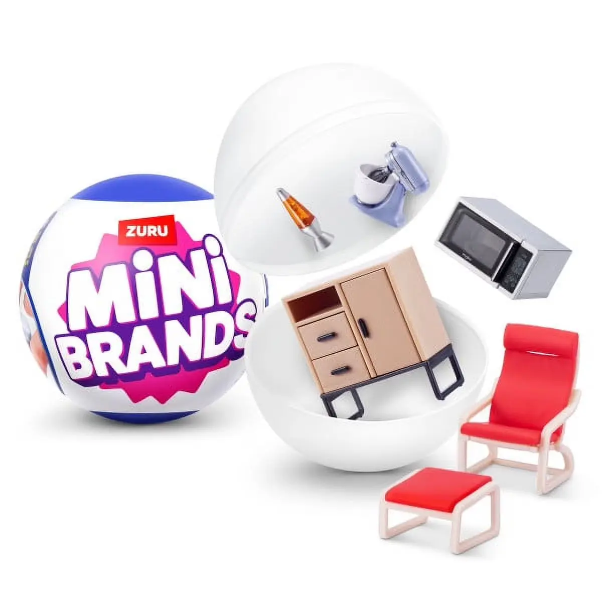 ZURU Mini Brands Home Capsule — Surprise Miniature Home Decor Collectibles | Ages 3+