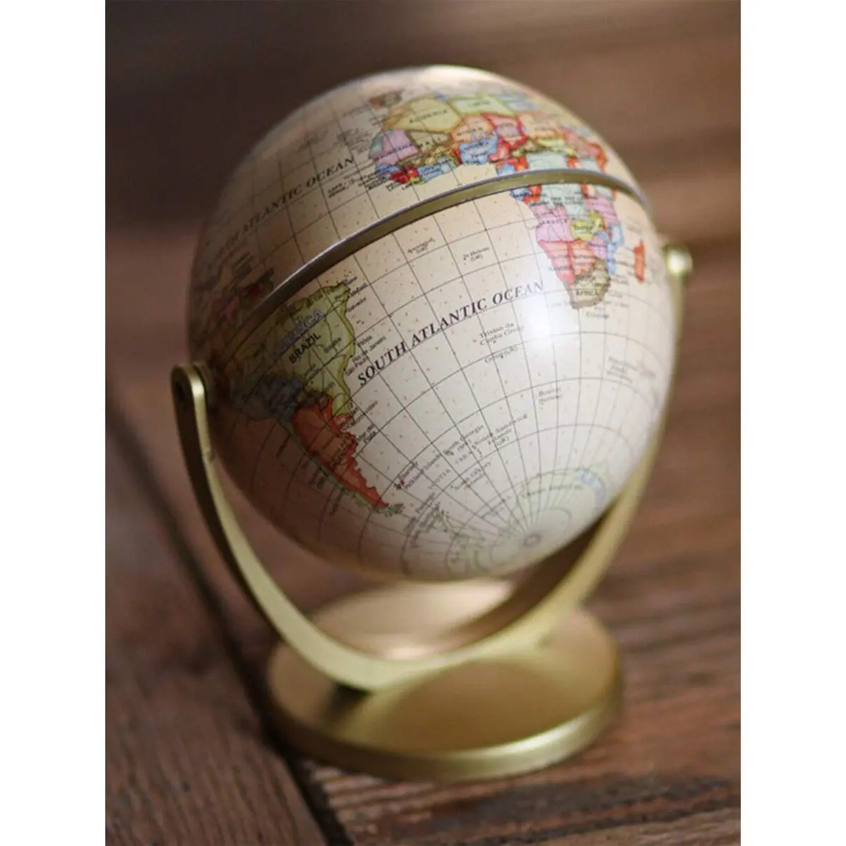 best selling*Vintage Globe Decoration, Rotating Earth Globe Stand, Perfect Gift For Home Office Study Room Birthday Gifts Graduation