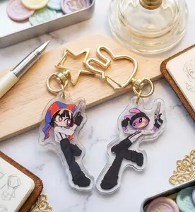 Pomni & Jax Acrylic Keychains | The Amazing Digital Circus